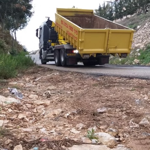 עבודת מנוף, עפר או פינוי פסולת של פלא יהב 12